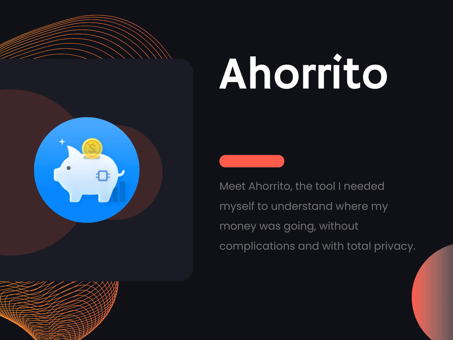 Ahorrito - Personal Finances